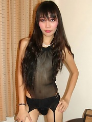 Slutty Lin assfucked in nylon