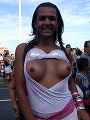 Trannies From Rio the Janeiros Gay Parade 2008